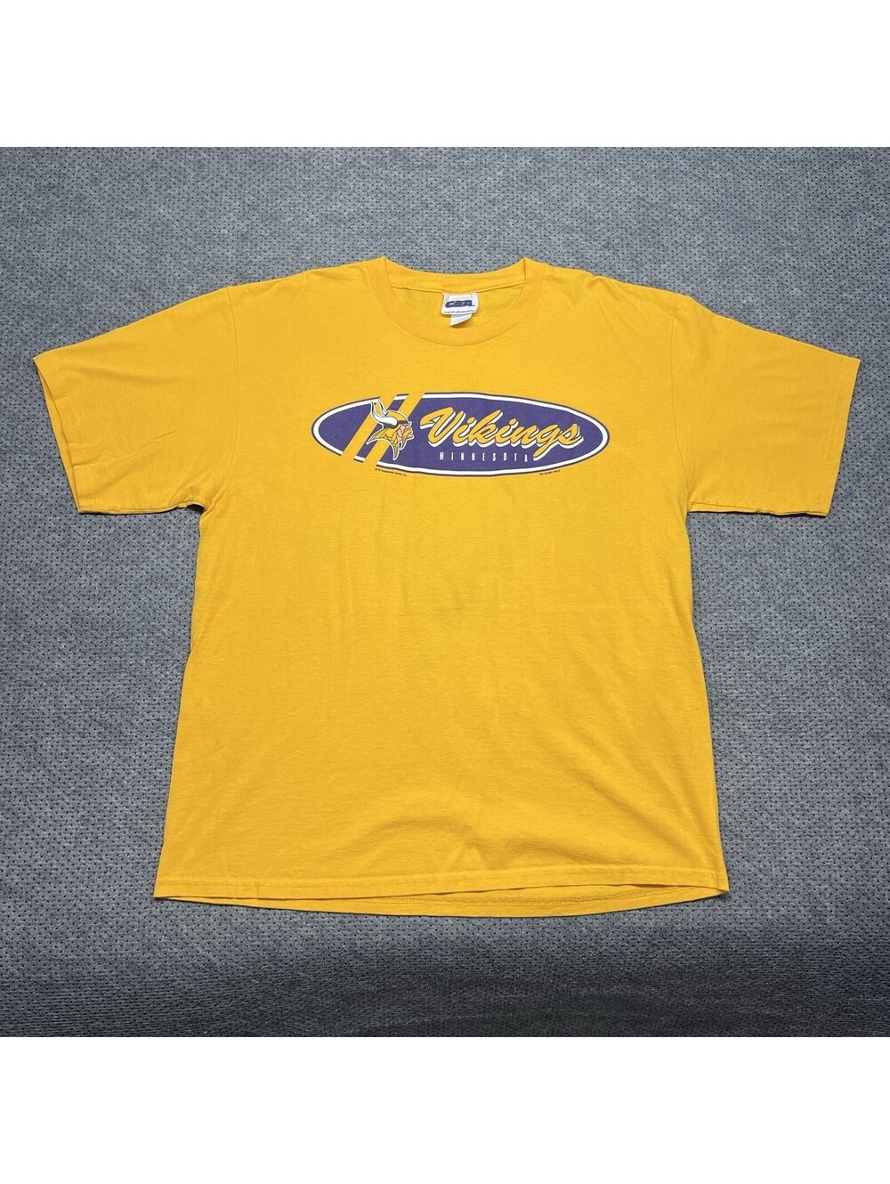 Vintage 2001 Csa Minnesota Vikings T-Shirt XL National Football League RARE MENS